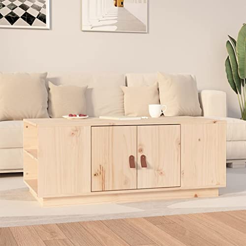 Couchtisch couchtisch Coffee Table for Wohnzimmer Esszimmer 100x50x41 cm Massivholz Kiefer Couchtisch couchtisch Coffee Table for Wohnzimmer Esszimmer 100x50x41 cm Massivholz Kiefer von CKioict