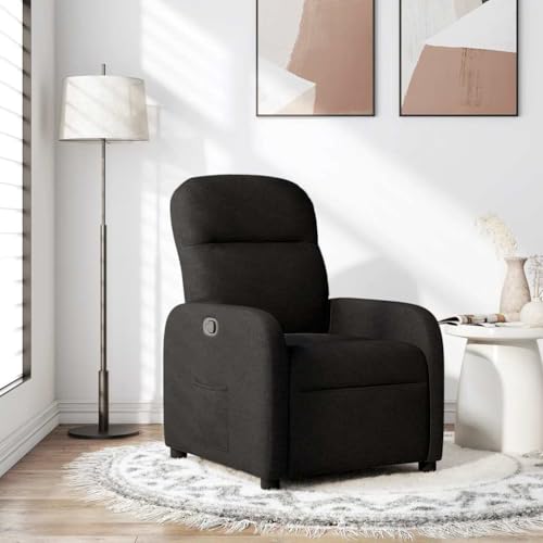 Relaxsessel Schwarz Stoff Lounge Sessel Chair for Schlafzimmer Büro Relaxsessel Schwarz Stoff Lounge Sessel Chair for Schlafzimmer Büro von CKioict