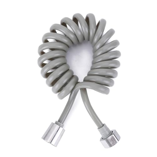 CKryzillix Duschschlauch,Brauseschlauch 2/3/4 Meter Frühling Dusche Schlauch Flexible Telefon Linie Dusche Schlauch Kunststoff Anti-wrap for Badezimmer Wasser wc Bidet Sprayer(3.0M) von CKryzillix