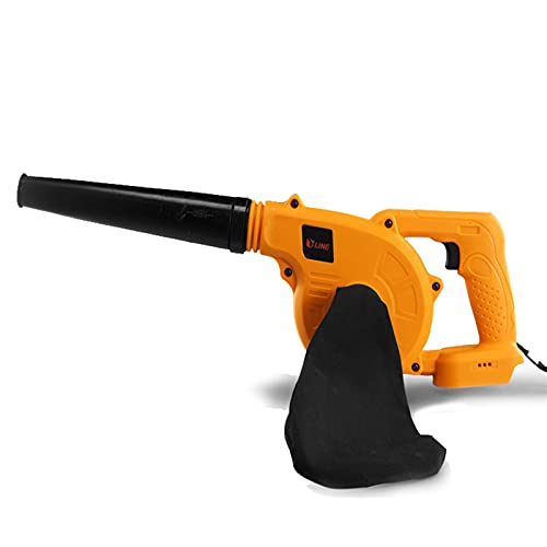 CKryzillix LaubbläSer, Laubsauger Akku Schnurloser elektrischer Luftgebläse-Saug-Handblatt-Computer-Staub-Kollektor-Reiniger-Power-Tool(Type A) von CKryzillix