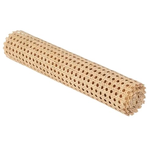 CKryzillix Rattan Rolle,Rattan GartenmöBel Set 35-60cm Breite 1Meter Länge PE Rattan Rohr Rolle Gurtband Wicker Blatt Outdoor Stuhl Tisch Möbel Reparatur Material DIY(50 cm x 100cm) von CKryzillix