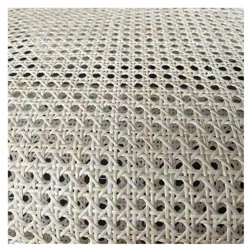 CKryzillix Rattan Rolle,Rattan GartenmöBel Set 35 cm breite natürliche Rattanrohr-Gurtbänder, echte Rattan-Rolle, Wanddekoration, Möbel, Stuhl, Tisch, DIY-Reparaturmaterial(35x60cm) von CKryzillix
