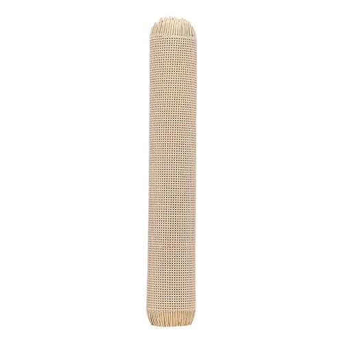 CKryzillix Rattan Rolle,Rattan GartenmöBel Set 40-45 cm Breite PE-Kunststoff Kariertes Rattan-Gurtband Rolle Rohrgeflecht Blatt for Stuhl Tisch Schrank Möbel Reparaturmaterial(Primary Color,45x90cm) von CKryzillix
