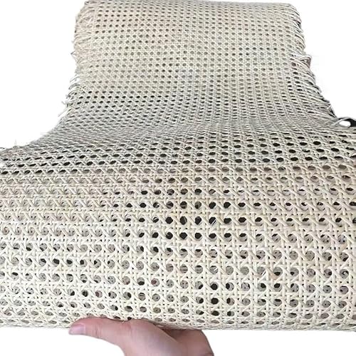 CKryzillix Rattan Rolle,Rattan GartenmöBel Set 40 cm 45 breit, 0,3–2 m lang, natürliches Rattan-Gurtband, Rolle, Korbgeflecht, Blatt for Stuhl, Tisch, Möbel, Reparaturmaterial(40x80cm) von CKryzillix