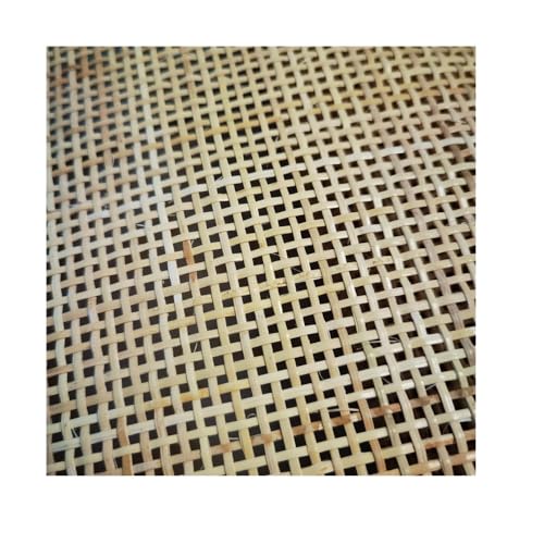 CKryzillix Rattan Rolle,Rattan GartenmöBel Set 50 cm breit, 1,6–4 Meter lang, echtes natürliches Rattan-Gurtband, Karierte Rohrblätter, Nachttisch-Schuhschrank-Material(50x170cm) von CKryzillix