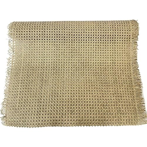 CKryzillix Rattan Rolle,Rattan GartenmöBel Set Kunststoff Rattan Cane Gurtband Rolle Wicker Blatt Outdoor Stuhl Tisch Möbel Reparatur Material(Willow Wood Color,45x40cm) von CKryzillix