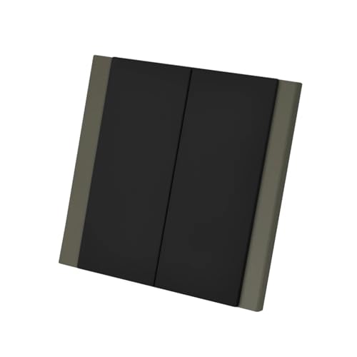 Lichtschalter Unterputz,Wechselschalter Ein/Aus Flammhemmend 2 Gang 1 Weg Taste Lichtschalter AC Spray Kunststoff Panel Klassische Wand Eingebettet(E) von CKryzillix