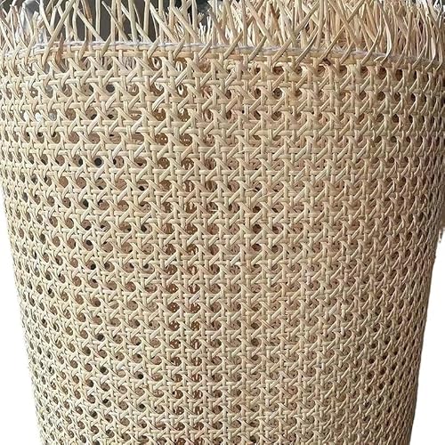 Rattan Rolle,Rattan GartenmöBel Set 40-45cm breite natürliche Rattanrolle, echtes Rattanblatt, Rohrgewebe, Rolle for Stuhl, Tisch, Möbel, Reparaturmaterial, handgewebt(Original,40cm x 1 meter) von CKryzillix