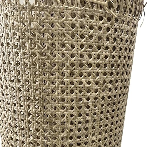 Rattan Rolle,Rattan GartenmöBel Set Kunststoff Rattan Rohr Stuhl Tisch Möbel Reparatur Material Gurtband Rolle Wicker(Willow Wood 45cm,Length 100cm) von CKryzillix