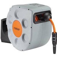 Rotoroll Evolution 10 m, Automatische Schlauchtrommel der Wand Aufhängbar mit Slow Rewind - Claber von CLABER