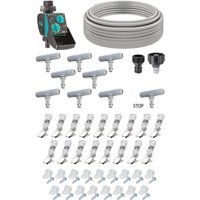 Claber - Kit Happy Fresh Evolution 12 m mit Bewässerungscomputer, Kühlung Sprühnebel-Kit Claber - Kit Happy Fresh Evolution 12 m mit Bewässerungscomputer, Kühlung Sprühnebel-Kit von CLABER