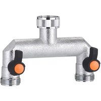 Claber - Wasserhahn-Steckdose mit 2 3-4F Self 9601 Messing-Gewindekupplungen. Claber - Wasserhahn-Steckdose mit 2 3-4F Self 9601 Messing-Gewindekupplungen. von CLABER