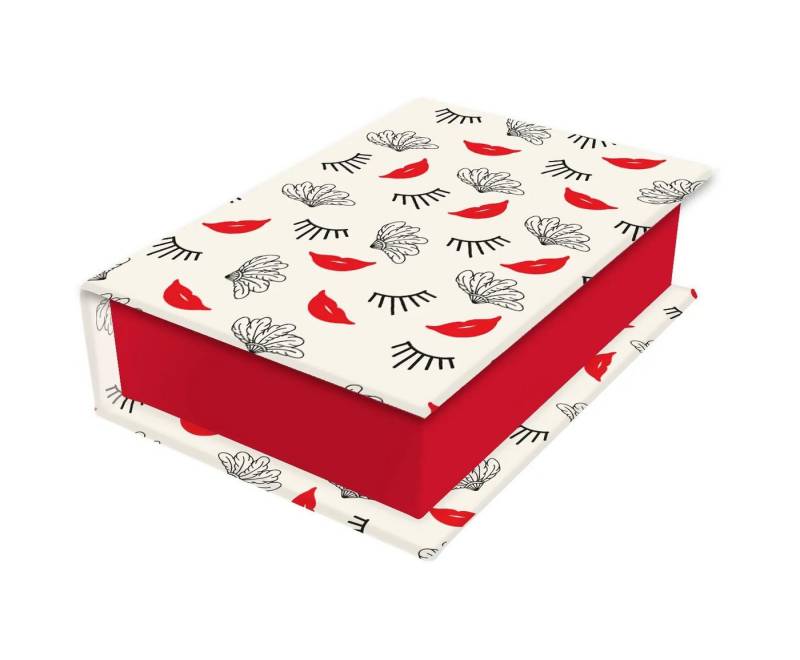 CLAIREFONTAINE Geschenkbox 6x Zettelbox 9,5x6,5x3 cm sortiert Motive 812447C, Kollektionen Clairefontaine von CLAIREFONTAINE