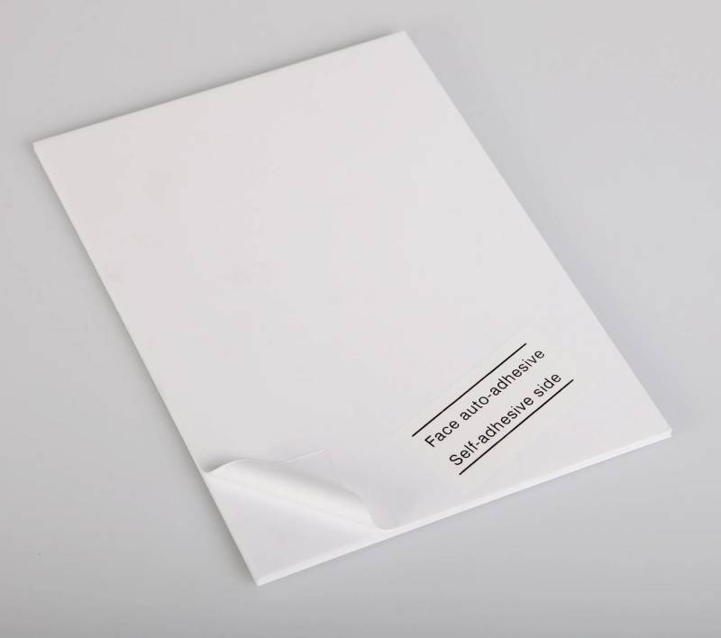 CLAIREFONTAINE Geschenkbox Schaumkarton selbstklebend 10mm 50x65cm 4 Bogen - Weiß 93614C, Bögen Clairefontaine von CLAIREFONTAINE