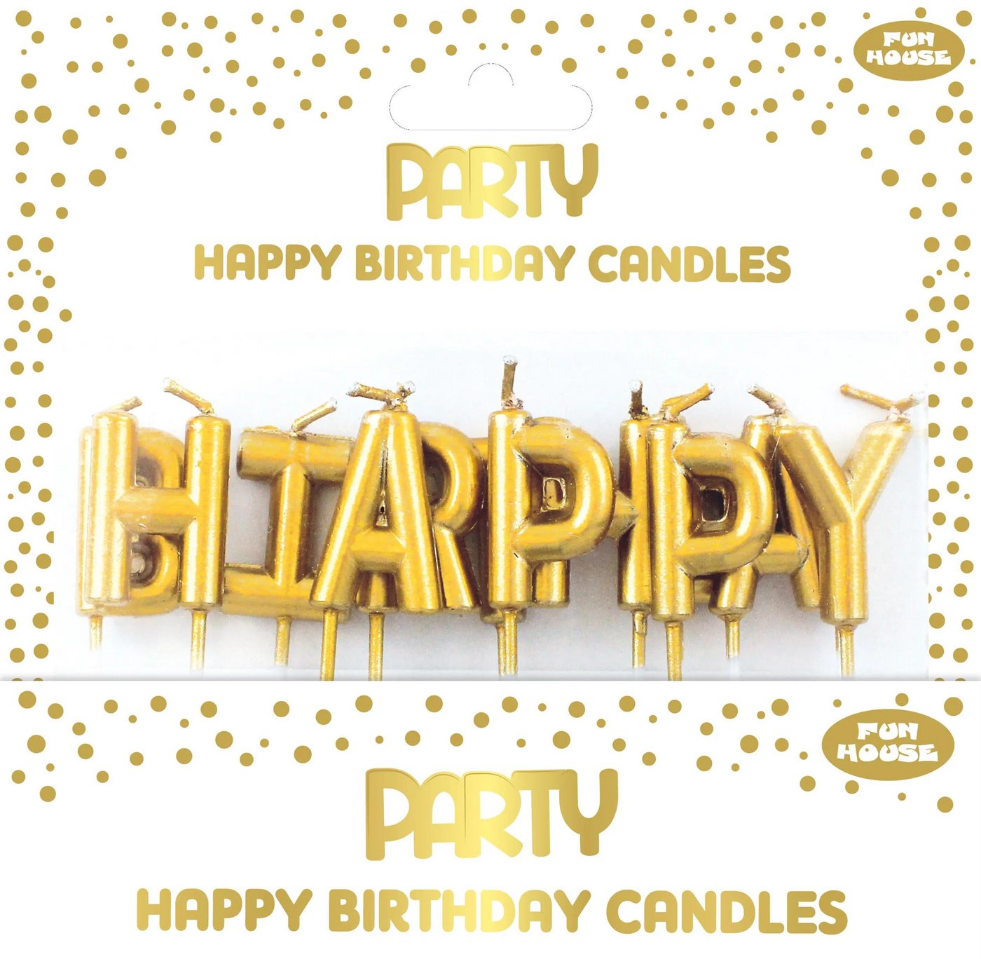 CLAIREFONTAINE Kerzenhalter 6x Set goldenen Geburtstagskerzen Happy Birthday Gold 24330-GC, PARTY CLAIREFONTAINE Kerzenhalter 6x Set goldenen Geburtstagskerzen Happy Birthday Gold 24330-GC, PARTY von CLAIREFONTAINE