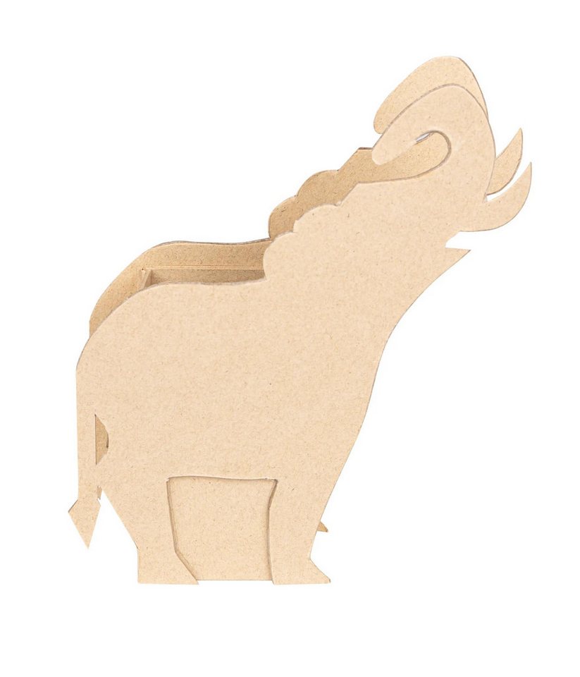 CLAIREFONTAINE Papierdekoration 5x Braunes Pappmaché Stifteköcher Elefant 18x5x20cm Kartonbraun AC912C, DECO-Supports CLAIREFONTAINE Papierdekoration 5x Braunes Pappmaché Stifteköcher Elefant 18x5x20cm Kartonbraun AC912C, DECO-Supports von CLAIREFONTAINE