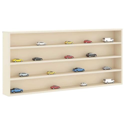 CLALER Hanging Display Cabinet, Wall Shelf, Wooden Shelf Hanging Display Cabine (80 x 8,5 x 36 cm) von CLALER