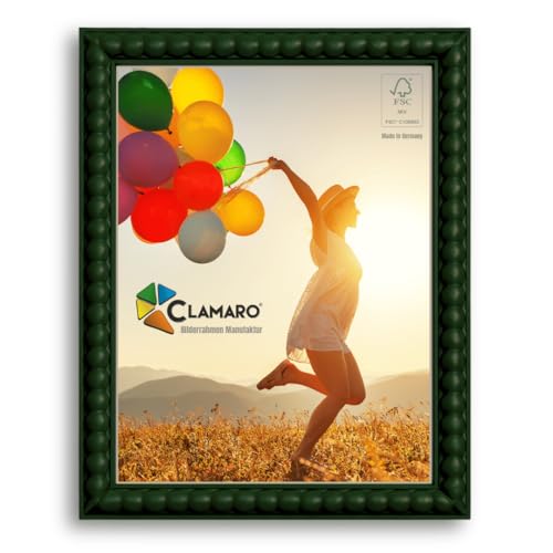 CLAMARO 'BUBBLE' Design Bilderrahmen 40x50 im Bubble Bälle Style | Grün | Handgefertigter MDF Bilder- und Fotorahmen mit Acrylglas | Rahmen für z.B. Fotos, Poster od. Puzzle CLAMARO 'BUBBLE' Design Bilderrahmen 40x50 im Bubble Bälle Style | Grün | Handgefertigter MDF Bilder- und Fotorahmen mit Acrylglas | Rahmen für z.B. Fotos, Poster od. Puzzle von CLAMARO