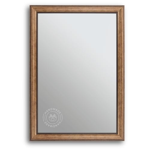 CLAMARO 'Paris' Antik Wandspiegel 60x165 cm mit Rahmen | Braun | Shabby Chic Vintage Barock Spiegel mit Holzrahmen | Barockspiegel inkl. Metall Aufhänger und Montagematerial CLAMARO 'Paris' Antik Wandspiegel 60x165 cm mit Rahmen | Braun | Shabby Chic Vintage Barock Spiegel mit Holzrahmen | Barockspiegel inkl. Metall Aufhänger und Montagematerial von CLAMARO