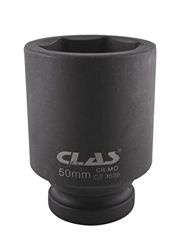 6-kant-Stecknuss, lang, 50 mm, 1 Zoll, OS 3539 von CLAS Equipements