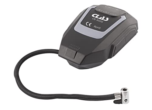 CLAS Equipements - Mini-Kompressor Digital, 12 V – einfache Ablesung, Messungen PSI, Bar, KPA, Kg/m² – Kabel 3,6 m, LED-Beleuchtung – EG 6020 von CLAS Equipements