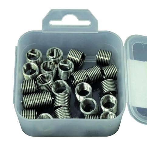 Set mit 25 Einsätzen M6x1 Edelstahl für Gewindereparatur – OM 0453 CLAS Equipements Set mit 25 Einsätzen M6x1 Edelstahl für Gewindereparatur – OM 0453 CLAS Equipements von CLAS Equipements