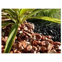 Kieselstein Rot 12-24 - Pack 7 M²- 14 Säcke - 280 kg von CLASSGARDEN