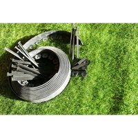 Flexible Gartenumrandung, Pfähle, Verbinder - 9 Meter von CLASSGARDEN