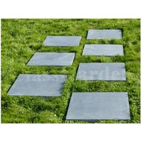 Gesägte Fliese Trittplatte 50x50 Pack 10 Stück von CLASSGARDEN