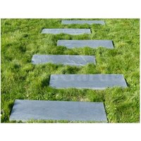 Classgarden - Gesägte Fliese Trittplatte Rect 60x30 Pack 10 Stück von CLASSGARDEN