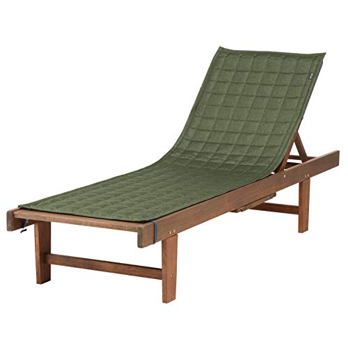 CLASSIC ACCESSORIES Montlake FadeSafe Chaise Lounge Überzug 72" x 21" Heather Fern von CLASSIC ACCESSORIES