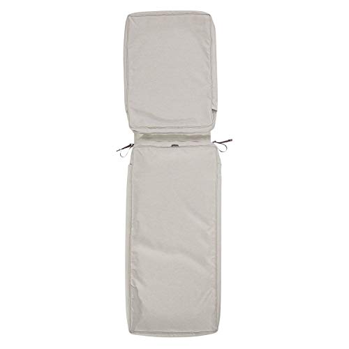 CLASSIC ACCESSORIES Montlake FadeSafe Kissenbezug, wasserabweisend, 183 x 58 x 76 cm, Grau meliert von CLASSIC ACCESSORIES