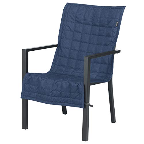 CLASSIC ACCESSORIES Montlake Sitzbezug für Terrassenstühle, wasserdicht, 114,4 cm, Indigobraun von CLASSIC ACCESSORIES