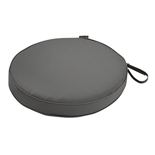 CLASSIC ACCESSORIES Montlake Sitzkissen, wasserabweisend, 45,7 cm Durchmesser x 5,1 cm, Hellgrau CLASSIC ACCESSORIES Montlake Sitzkissen, wasserabweisend, 45,7 cm Durchmesser x 5,1 cm, Hellgrau von CLASSIC ACCESSORIES