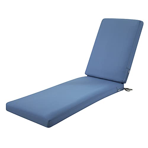 CLASSIC ACCESSORIES Ravenna Sitzkissen für Chaiselonge, wasserabweisend, 183 x 53 x 7 cm, Empire Blue CLASSIC ACCESSORIES Ravenna Sitzkissen für Chaiselonge, wasserabweisend, 183 x 53 x 7 cm, Empire Blue von CLASSIC ACCESSORIES