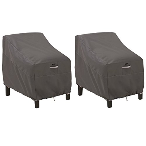 CLASSIC ACCESSORIES Ravenna Wasserabweisende Abdeckung für Terrassenmöbel, 96,5 cm tief, 2 Stück von CLASSIC ACCESSORIES