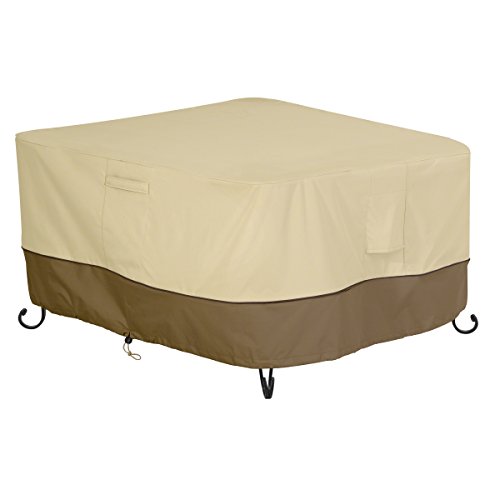 CLASSIC ACCESSORIES Veranda Wasserabweisende 157,7 cm quadratische Feuerschalen-Tischabdeckung, Outdoor-Feuerstellenabdeckung CLASSIC ACCESSORIES Veranda Wasserabweisende 157,7 cm quadratische Feuerschalen-Tischabdeckung, Outdoor-Feuerstellenabdeckung von CLASSIC ACCESSORIES