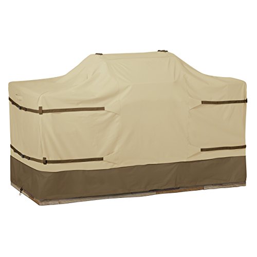 CLASSIC ACCESSORIES Veranda Wasserabweisende Grillabdeckung für 98 Zoll Insel mit mittigem Grillkopf von CLASSIC ACCESSORIES