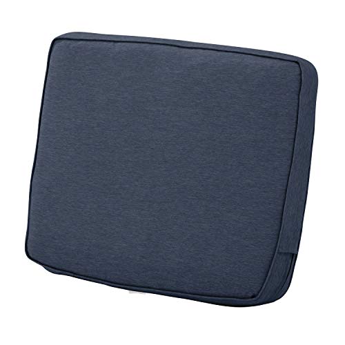 CLASSIC ACCESSORIES Montlake Wasserabweisendes Rückenkissen für Terrasse, Lounge, 58,9 x 55,9 x 10,2 cm, Indigoblau, für den Außenbereich CLASSIC ACCESSORIES Montlake Wasserabweisendes Rückenkissen für Terrasse, Lounge, 58,9 x 55,9 x 10,2 cm, Indigoblau, für den Außenbereich von CLASSIC ACCESSORIES
