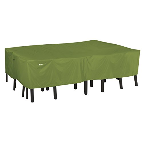 Classic Accessories Sodo 55-343-041901-EC, rechteckige/ovale Abdeckung für Terrassentische und Stühle, robust und wetterfest, Größe M Classic Accessories Sodo 55-343-041901-EC, rechteckige/ovale Abdeckung für Terrassentische und Stühle, robust und wetterfest, Größe M von Classic Accessories