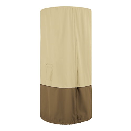 Classic Accessories Veranda Round Stand-Up Patio Heater With Table Cover - Durable and Water Resistant Outdoor Cover (55-995-015101-00) von CLASSIC ACCESSORIES