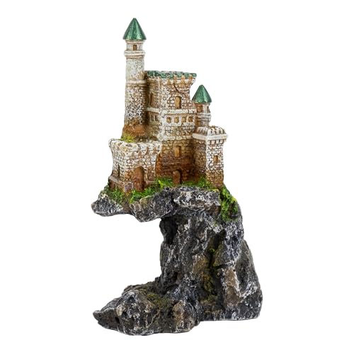 CLASSIC Aquarium Ornament Schloss auf Klippe – hohe Mittelalterliche Aquarium-Dekoration mit felsigem Sockel – 105 x 70 x 175 mm CLASSIC Aquarium Ornament Schloss auf Klippe – hohe Mittelalterliche Aquarium-Dekoration mit felsigem Sockel – 105 x 70 x 175 mm von CLASSIC