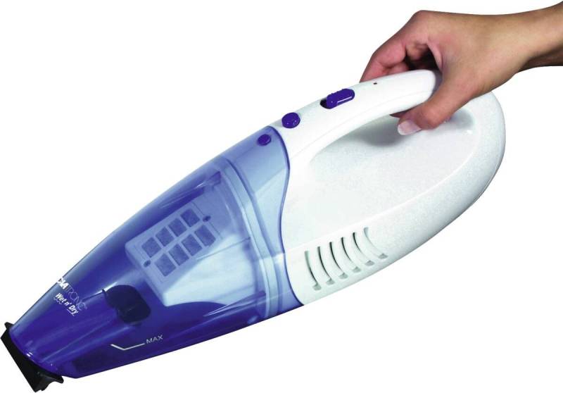 CLATRONIC Akku-Handstaubsauger Clatronic AKS 828 Akku-Handsauger Weiss-Blau von CLATRONIC