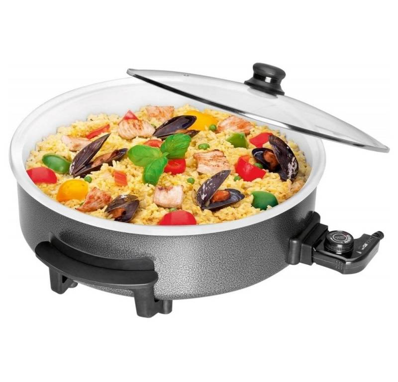 CLATRONIC Elektrische Partypfanne PP 3570 C 42 cm - Partypfanne - schwarz von CLATRONIC
