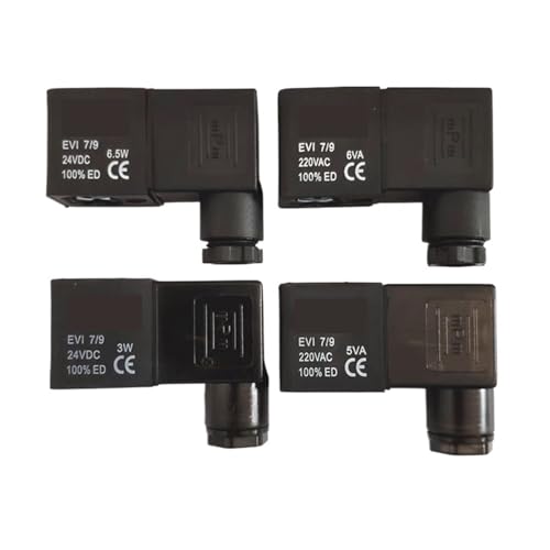 CLBSWYEJK 1 Stück Spule Evi 7/9 220VAC 6VA/5VA 24VDC 6,5W/3W for Magnetventil(AC220V 5VA) von CLBSWYEJK