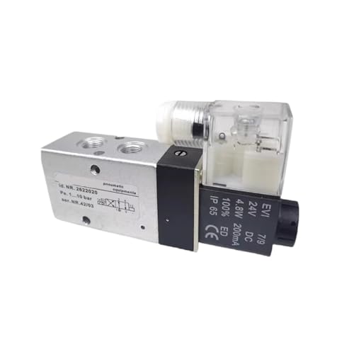 CLBSWYEJK Magnetventil 2622000 2622020 Magnetwegeventil AC220V DC24V(2622000,220V) von CLBSWYEJK