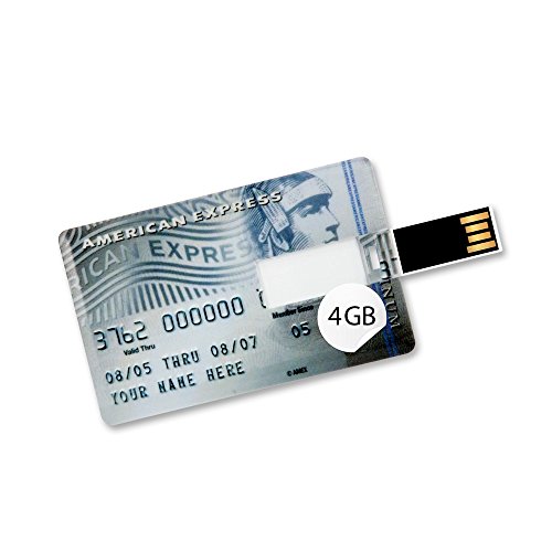CLE CARDAN LIGHT EUROPE 4GB Speicherkarte Scheckkartenform American Express Platinum II Card USB Stick von CLE CARDAN LIGHT EUROPE