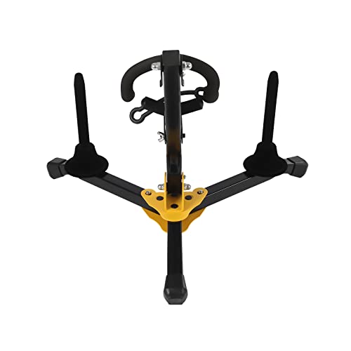 CLEADONG Alt-/Tenorsaxofonständer Saxophonständer, Schwarz Notenständer Klappbar Stabil, Kinder Klarinettenständer und Cello Ständer , Orchesterpult Für Platzieren Von Klarinette von CLEADONG