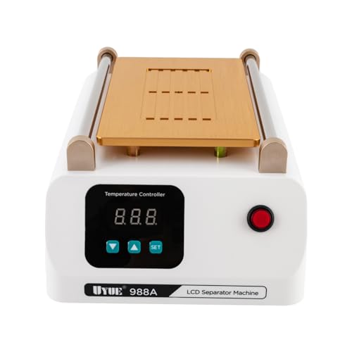 CLEADONG LCD Screen Separator Weiß LCD Bildschirm Separator Maschine 400w LCD Glas Reparatur Display Freistehend Bildschirm Trennmaschine Für Reparatur Smartphone Mobiltelefontablets 17.5 * 27 * 11cm von CLEADONG