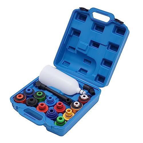 CLEADONG Öl-Einfülltrichter-Satz, 15Pcs Öltrichter-Adapter-Set, Werkzeug für Verlängerungsrohr, Motoröl von CLEADONG